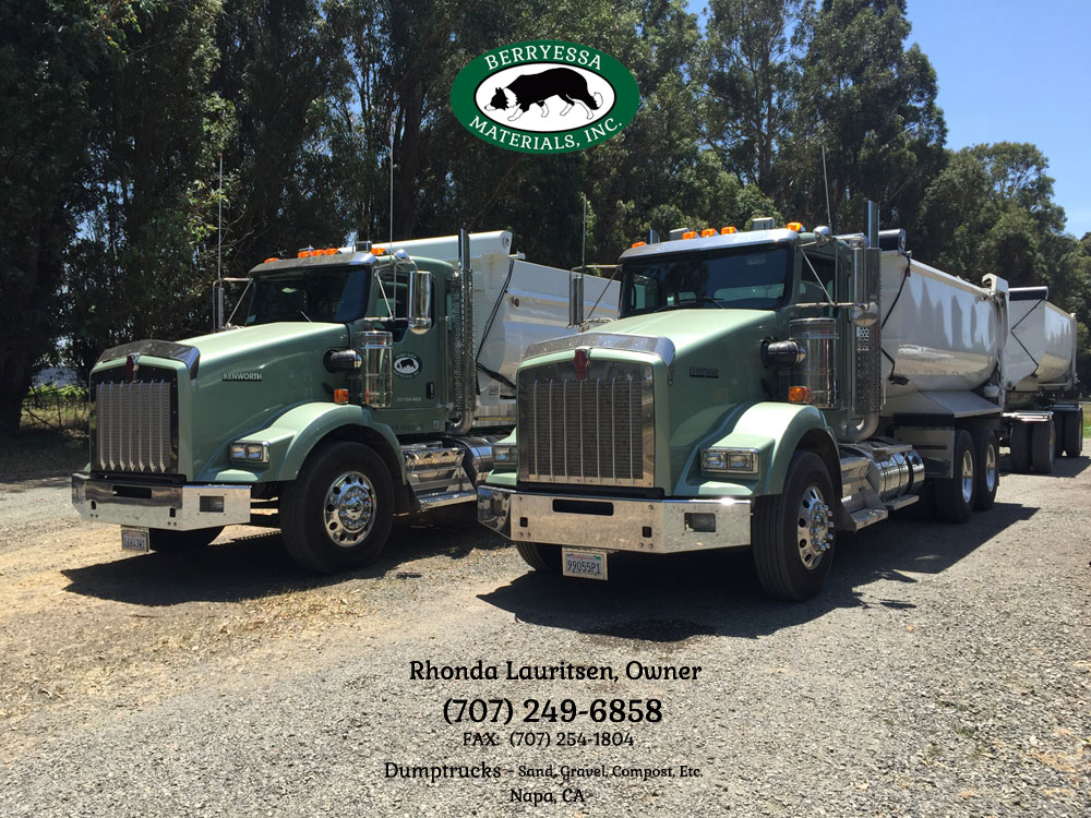 Berryessa Materials, Inc., Napa California